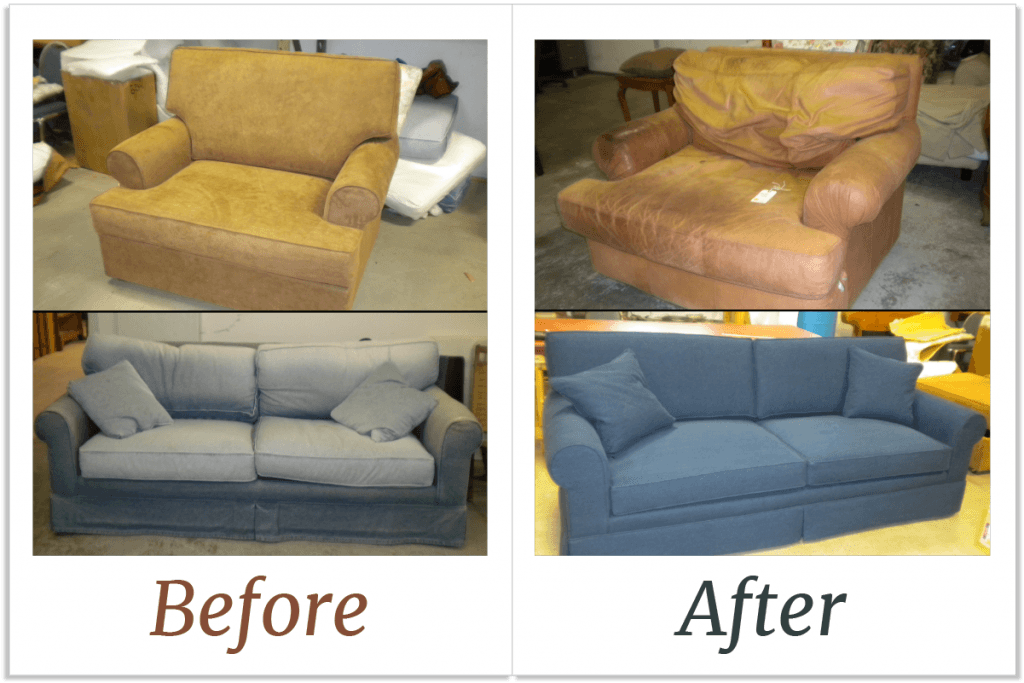 Sofa And Chair Rejuvenation - Furniture Werks | Furniture Repair And ... with regard to Marshmallow Sofa Restoration A Guide to Preserving a Design Icon