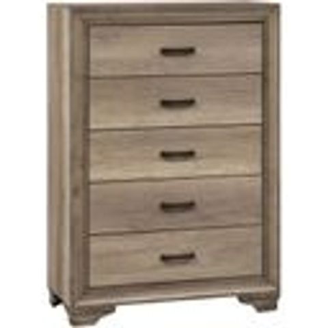 Sun Valley Sandstone 6 Drawer Dresser By Liberty | 1Stopbedrooms intended for 5 Drawer Chest, Sandstone Finish