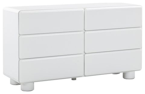 Tammy 6-Drawer Dresser - Contemporary - Dressers - By Tov Furniture | Houzz intended for Is the Tammy 6-Drawer Dresser Right for You? A Detailed Analysis