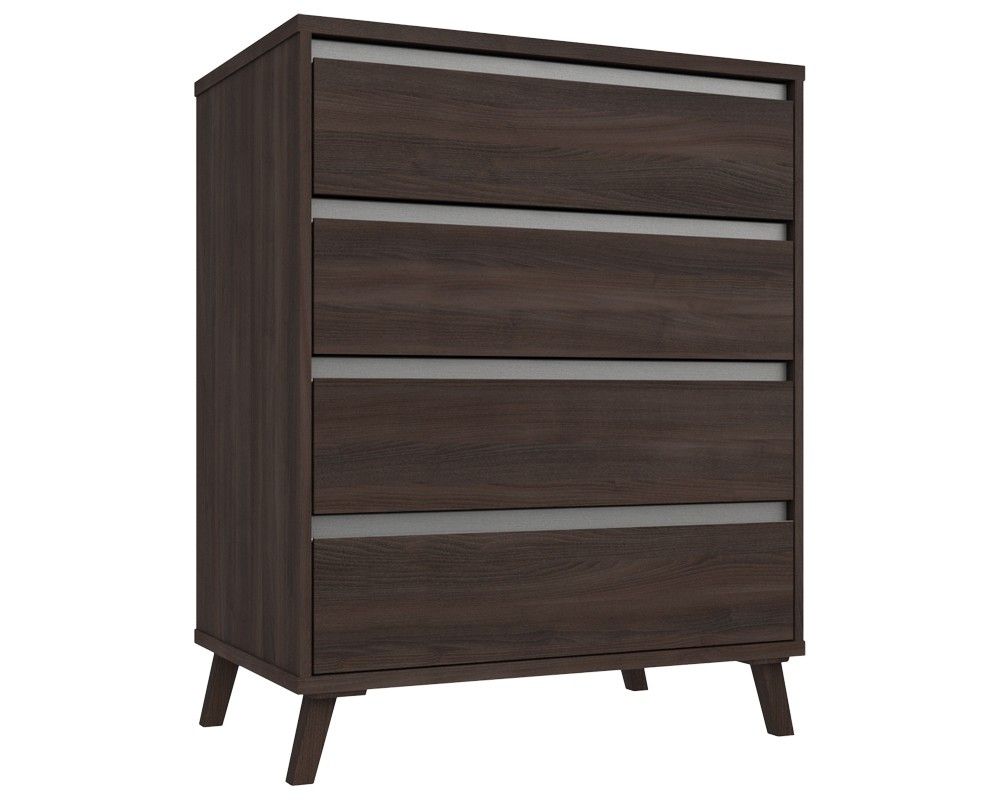 Thames Truffle Oak 4 Drawer Chest for 4 Drawer Chest Truffle