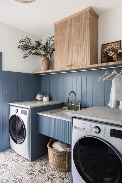 The Hacienda Laundry Room Reveal - Jenna Sue Design with regard to Beyond Beige Refreshing Your Laundry Space with Vibrant Hues