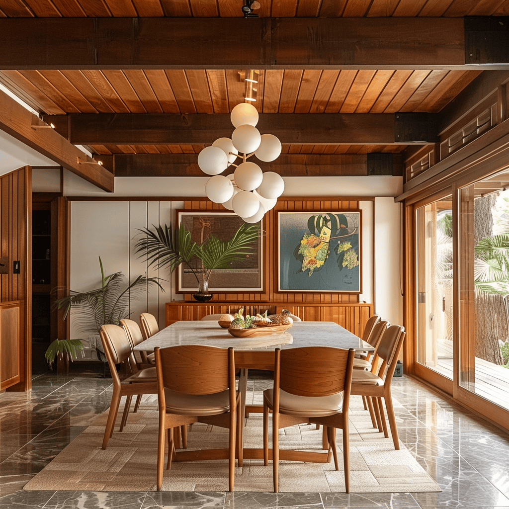The Enduring Appeal of Mid-Century Design Reflected in Dark Acacia Furniture