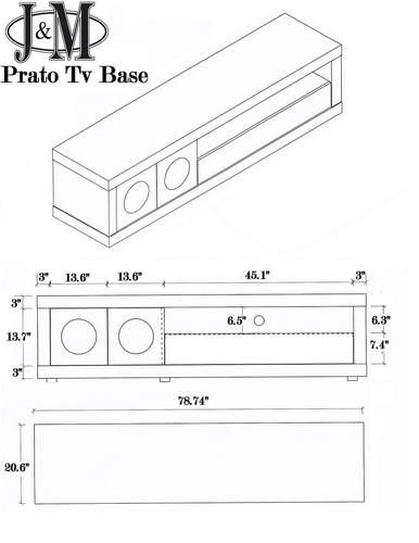 Tidewater 62&quot; Console Entertainment Wall At Futonland intended for