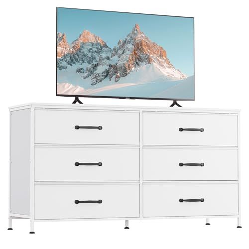 Top 5 Best White Dresser 6 Drawer 2024 - Guides By Rebatekey pertaining to 42&quot; White 6-Drawer Dresser
