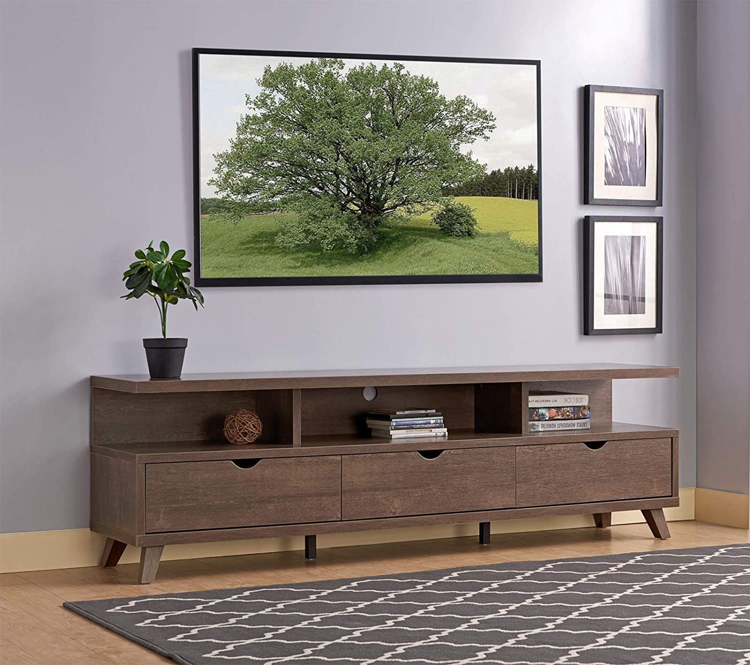 Tv Stand Wall 75 Inch At Homer Ingram Blog regarding