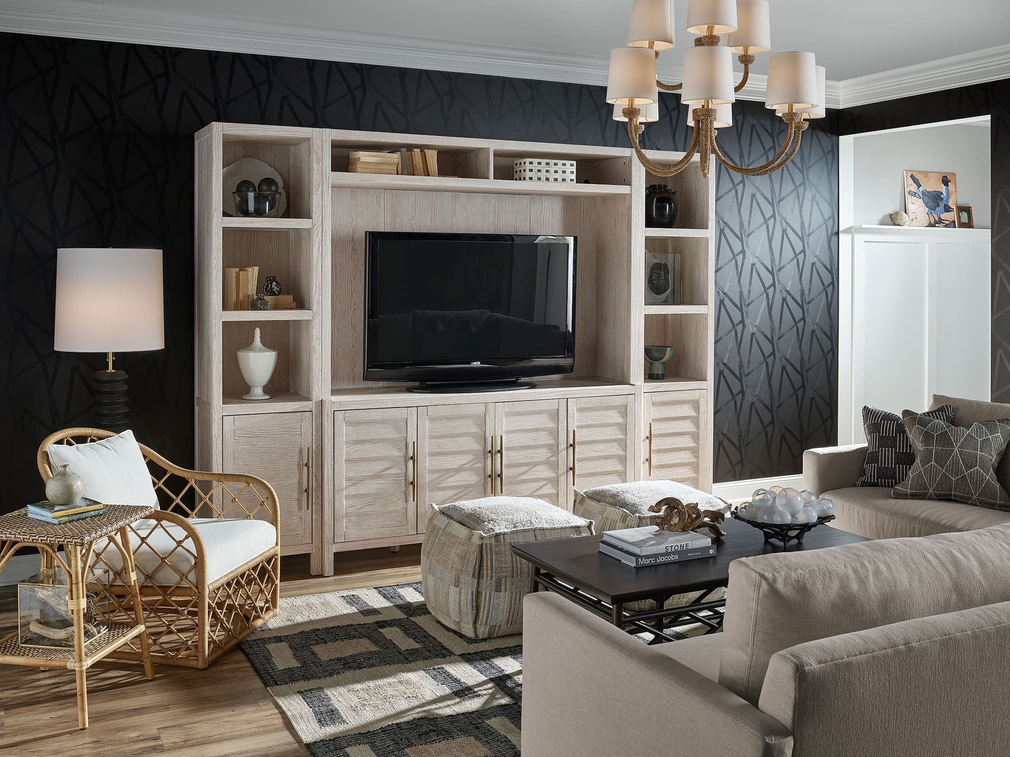 Universal Coastal Living Getaway Entertainment Center - Seigerman's ... with regard to Beyond the Basics Essential Considerations for Choosing an 80&amp;quot; Entertainment Center With Hutch