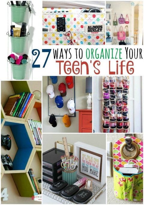 Ways To Organize Your Teen’s Life | Girls Room Organization, Girls ... pertaining to