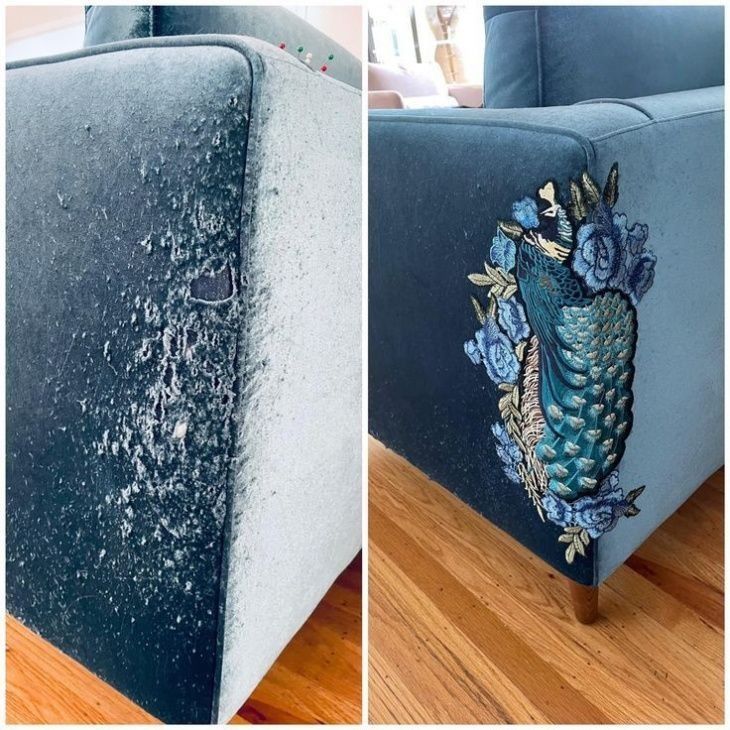 When The Cat Ruined The Couch... - Pikabu.monster pertaining to Marshmallow Sofa Restoration A Guide to Preserving a Design Icon