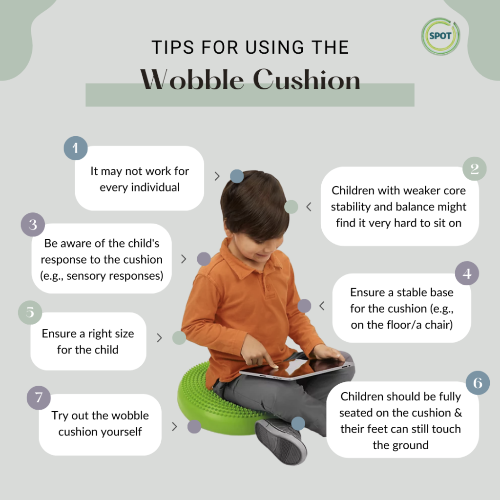 Wobble Cushion - Flexible Seating Option &amp; Wonder Tool For Balance And ... intended for The Anatomy of a Perfect Sit Understanding Cushion Construction