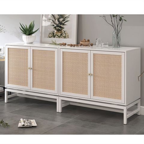 10 Best Collection Of Assembled Rattan Buffet Sideboards in