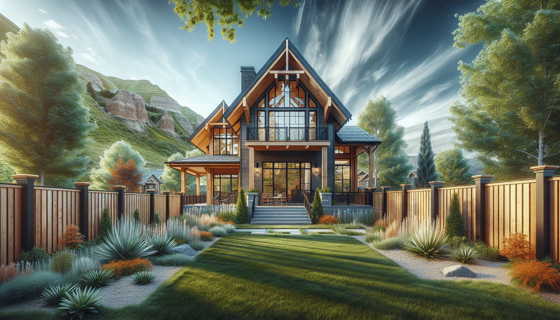 10 Stunning Custom Wood Fence Designs To Transform Your Yard - Logan ... intended for Transforming Your Viewing Habits with the LIDO 4 Design