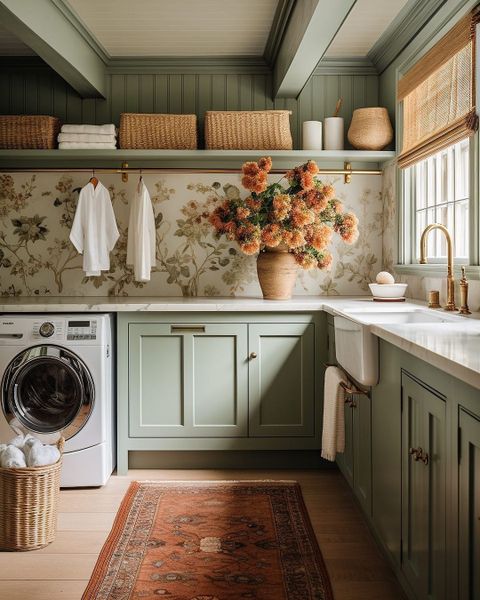 15 Stylish Laundry Room Makeover Ideas To Refresh Your Space within
