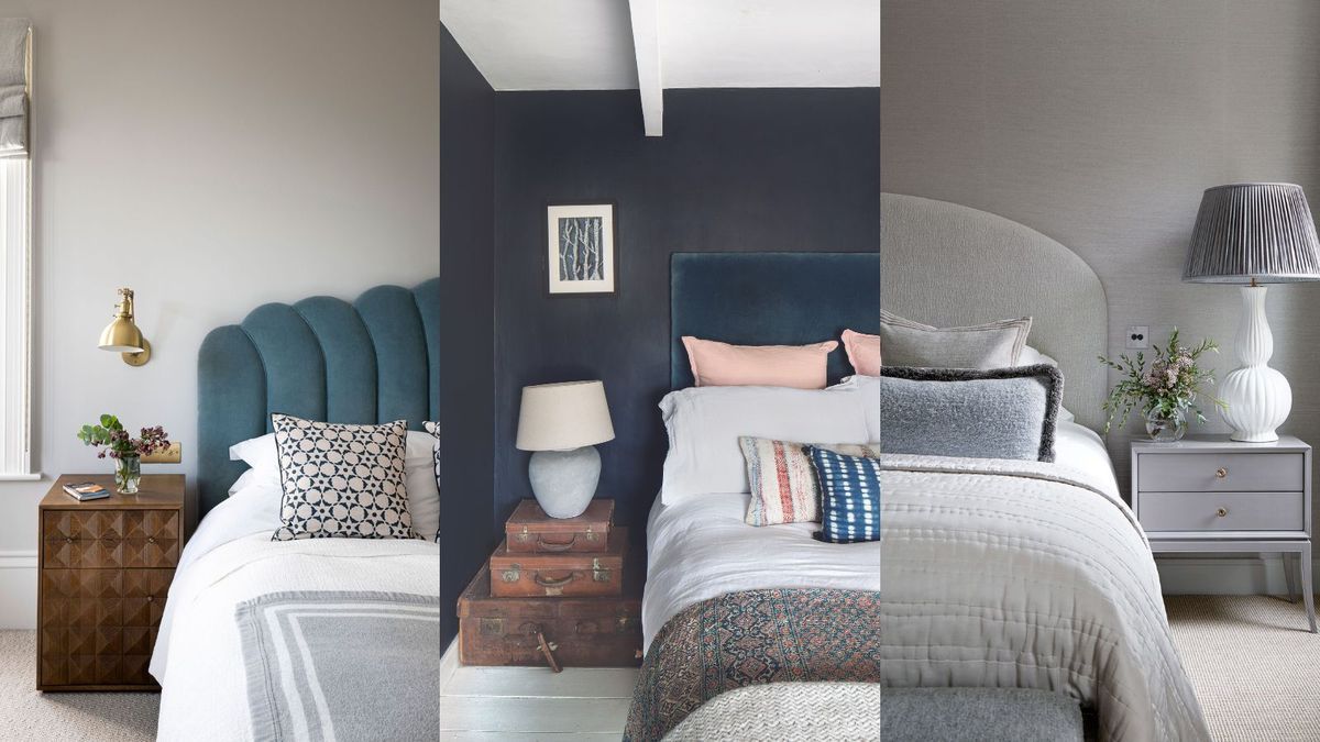 30+ Grey Bedroom Decor Ideas To Create A Serene And Sophisticated Bedroom throughout Designing a Serene Bedroom with the Blue Gray Dresser