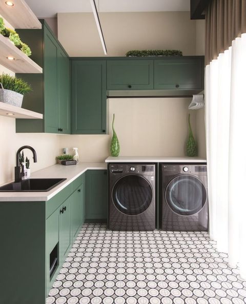 41 Best Laundry Room Shelving Ideas - Home Soils with regard to From Utility to Sanctuary Exploring 2021's Favorite Laundry Room Inspirations