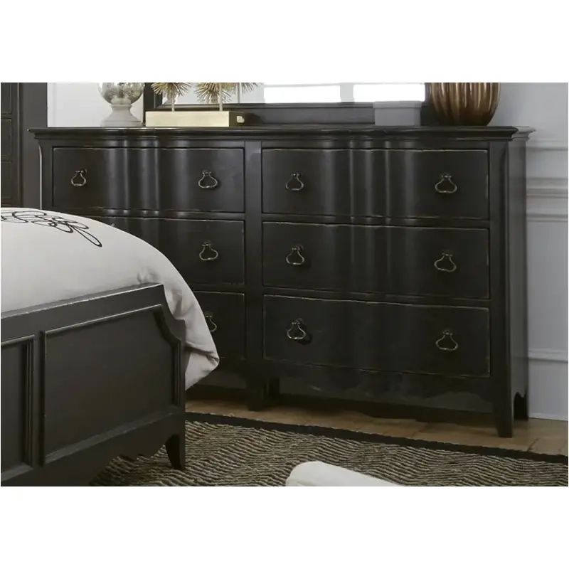 493-Br31 Liberty Furniture Chesapeake 6 Drawer Dresser regarding The Craftsmanship Behind the 439-BR31 6-Drawer Dresser