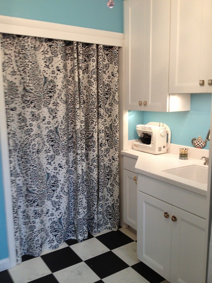 Allentown Laundry Room - Eclectic - Laundry Room - Other - By Lowe's Of ... regarding Making the Most of Your Lowe’s-Houzz Laundry Room Prize