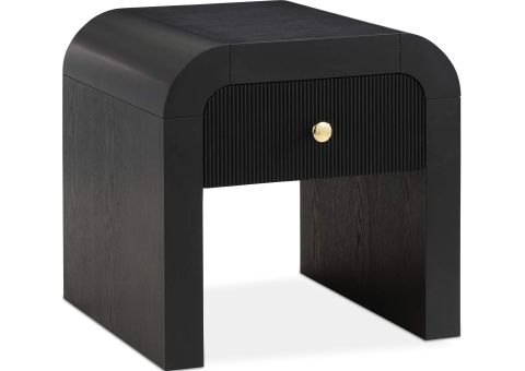 Artisto Black End Table intended for The Artisto Black Chest Craftsmanship and Timeless Home Decor