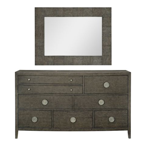 Bernhardt Linea 8 Drawer Dresser With Mirror &Amp; Reviews | Wayfair inside Bernhardt Linea Dresser