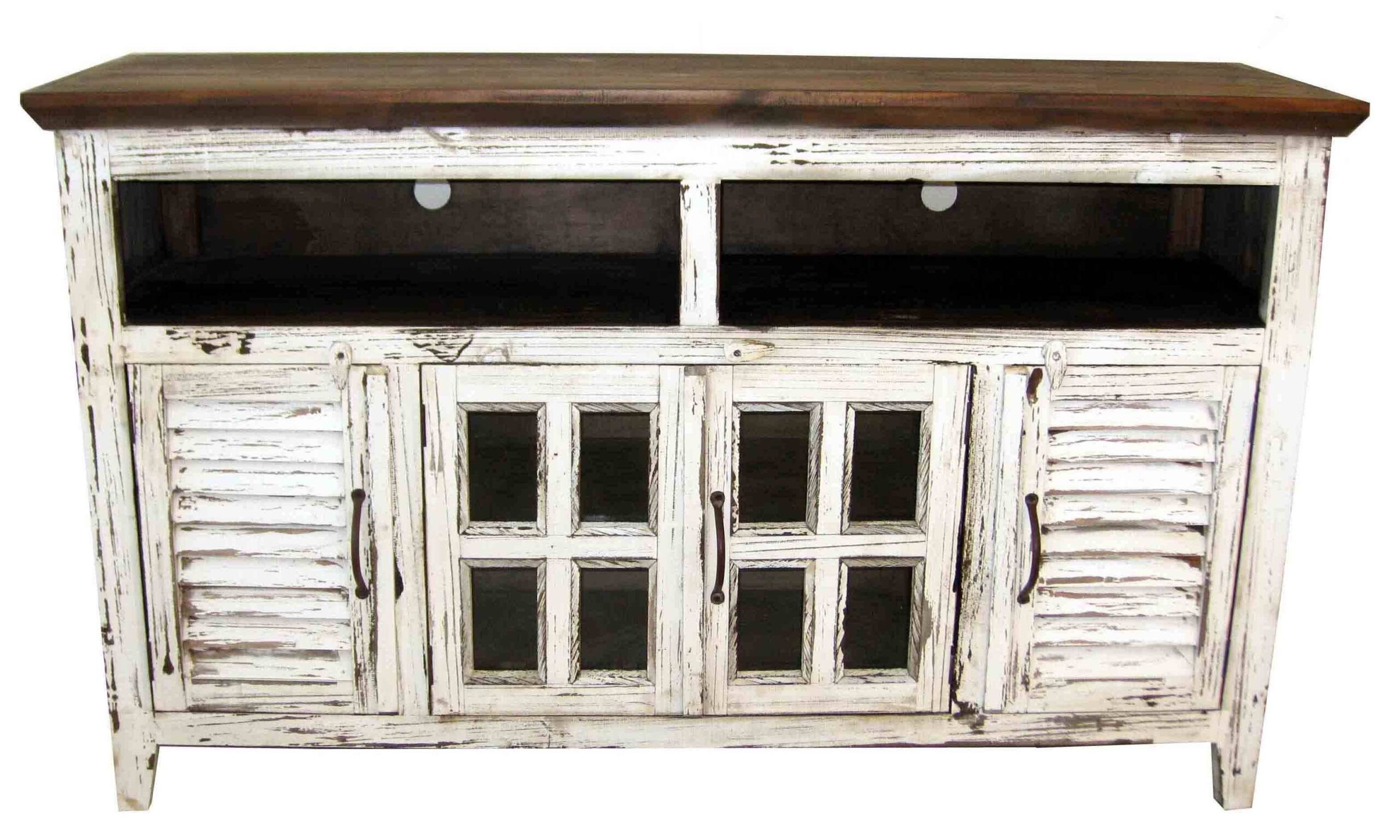 Best 15+ Of Rustic White Tv Stands with