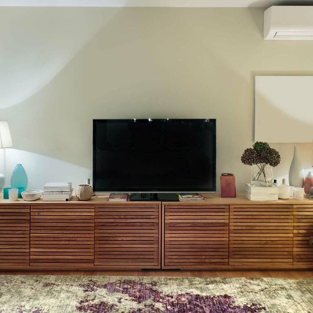 Bringing Warmth and Style Home with a Rectangular Teak TV Unit