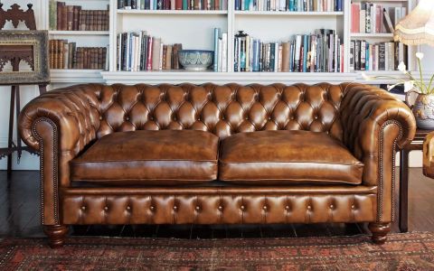 Chesterfield Sofas By Fleming And Howland | Authentic Antique ... pertaining to A Study In The Classics: The Chesterfield Sofa