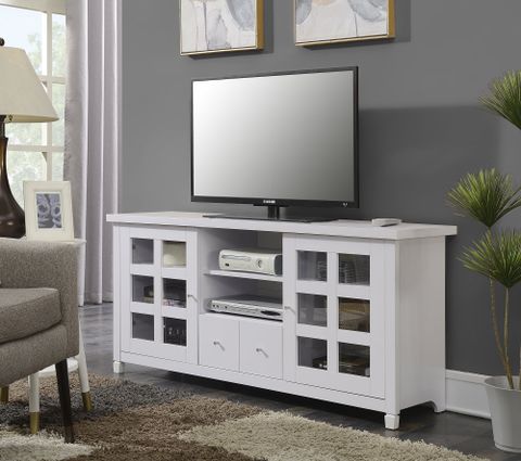 Convenience Concepts Newport Park Lane 60" Tv Stand, Multiple Colors ... within Mastering Media Storage Discover the Newport Park Lane TV Stand