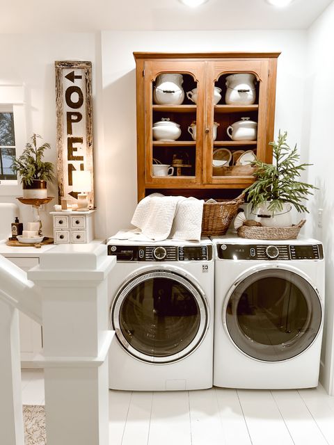 Cozy Winter Laundry Room - Deb And Danelle throughout