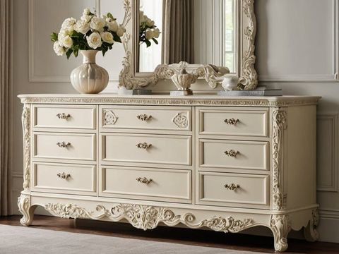 Cream Dressers | By Clifton Stewart | Medium in