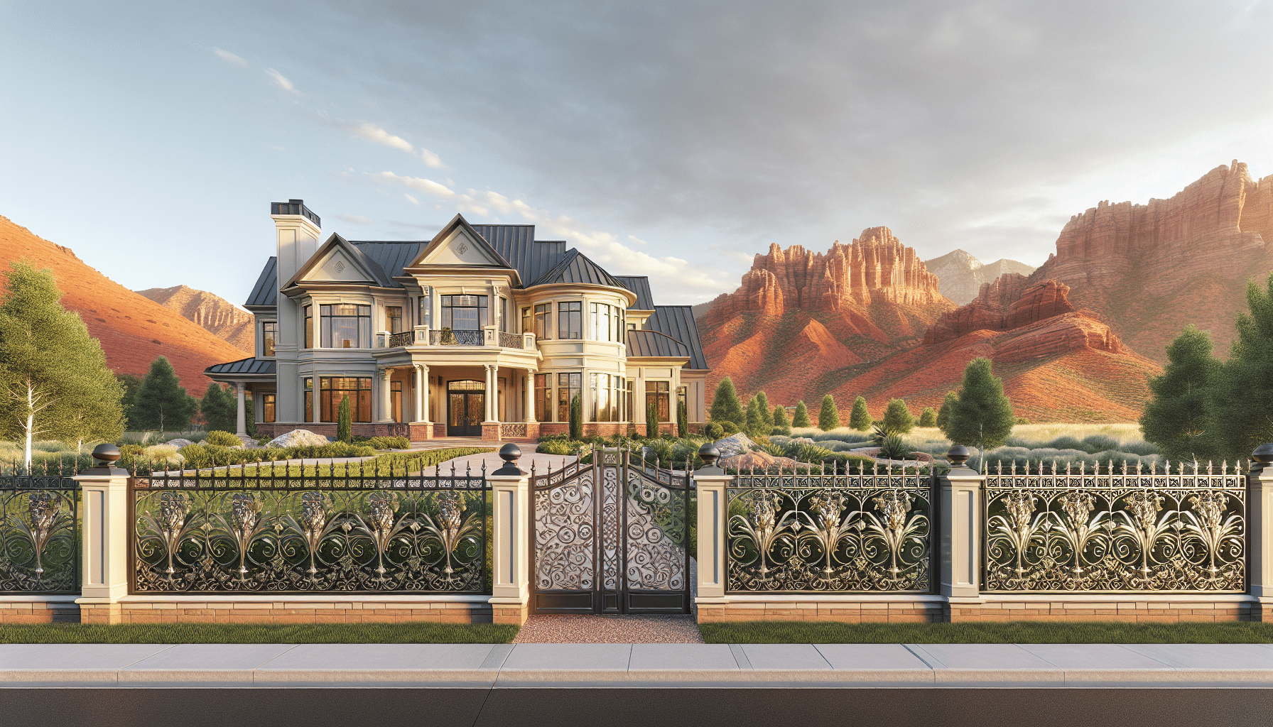 Decorative Aluminum Fence Designs That Will Transform Your Yard - Logan ... intended for Transforming Your Viewing Habits with the LIDO 4 Design