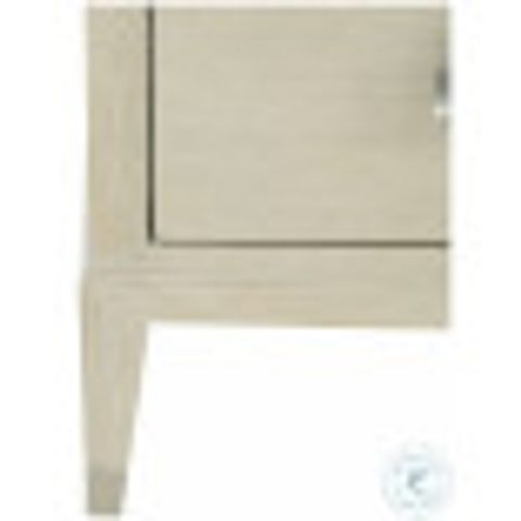 East Hampton Cerused Linen 46" Hall Accent Chest From Bernhardt ... throughout Bernhardt East Hampton Tall Chest, Cerused Linen