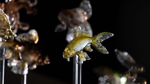 Exploring Sugar Sculpture Craftsmanship with regard to Exploring the Craftsmanship of the Quincy Brown Oak and Brushed Stainless Steel Chest