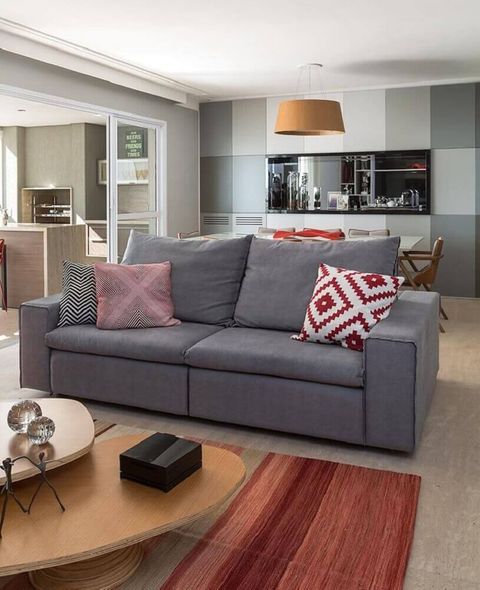 Gray Sofa: Decorating Tips +50 Inspirational Ideas In Images | My ... with regard to Elevating Interior Style with a Gray Sofa Choice