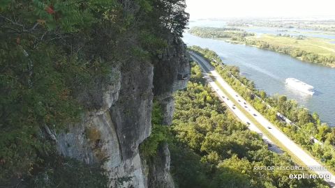 Great Spirit Bluff Falcons - Cliff View Snapshot Taken By Sherrysargent ... with