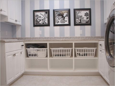 Here's How To Create A Well-Organized Laundry Room - Live Enhanced in 7-Day Plan: Get A Spotless, Beautifully Organized Laundry Room