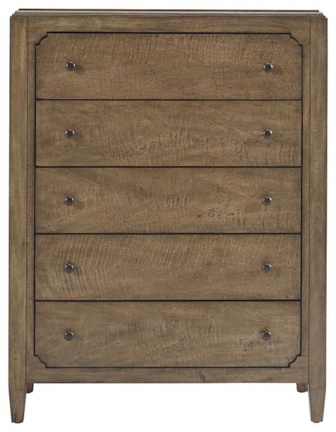Hollis Drawer Chest, Toffee Brown - Transitional - Dressers - By ... in
