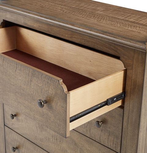 Hollis Drawer Chest, Toffee Brown - Transitional - Dressers - By ... with regard to Understanding the Enduring Charm of the Hollis Toffee Brown Dresser