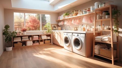 How To Design And Organize Your Laundry Room - Guilin Cabinets intended for The Art of Organizing Your Laundry Room for Seamless Living