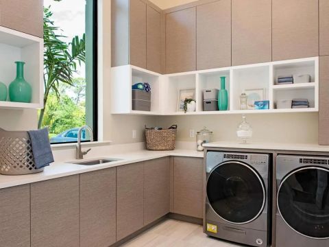 How To Organize Your Laundry Room With More Efficient | Sparkling And ... throughout