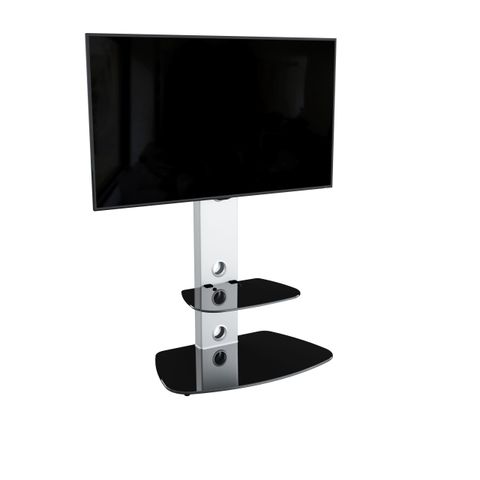 Kstl70Lucbs: Lucerne Curved Pedestal Tv Stand - Mahara Home regarding Beyond the Box Unpacking the Practicality of the Lucerne TV Stand