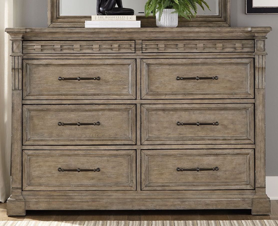 Liberty Town &amp;Amp; Country Eight Drawer Dresser 711-Br31 inside The Craftsmanship Behind the 439-BR31 6-Drawer Dresser