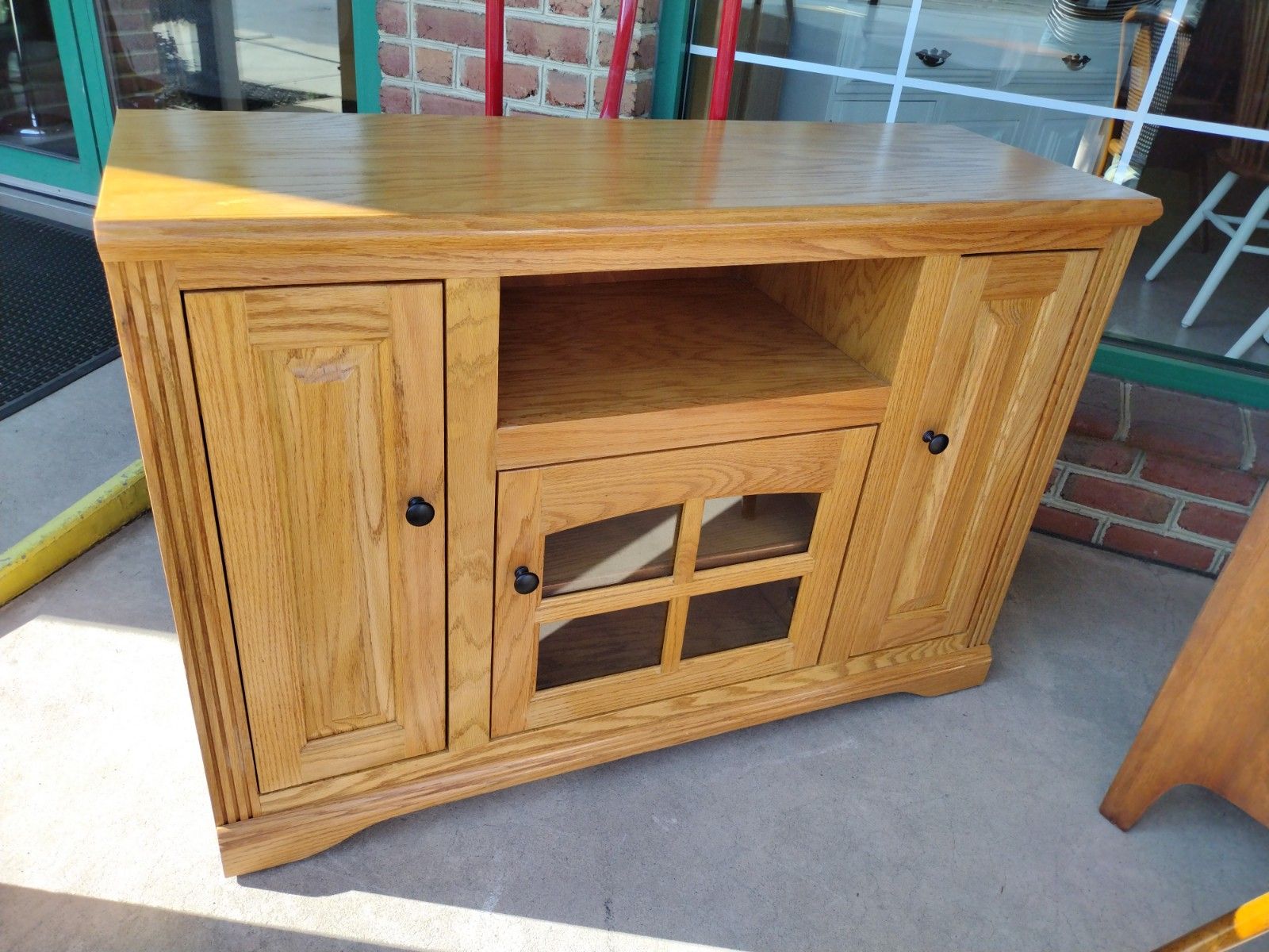 From Forest to Family Room The Journey of a Light Oak Native TV Stand