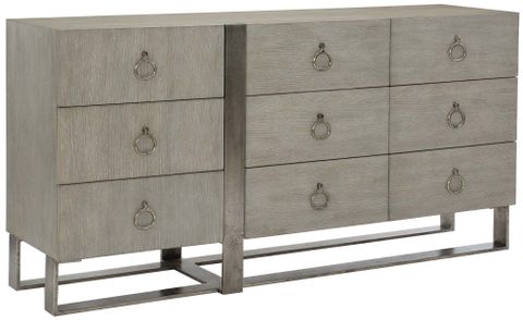 Linea Dresser In Cerused Greige | Sr Interiors regarding Unpacking the Design Philosophy Behind the Bernhardt Linea Dresser