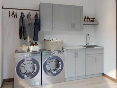 Lowes Laundry Sink Cabinets | Cabinets Matttroy for A Bright New Laundry Room For Lowe’s-Houzz Sweepstakes Winners