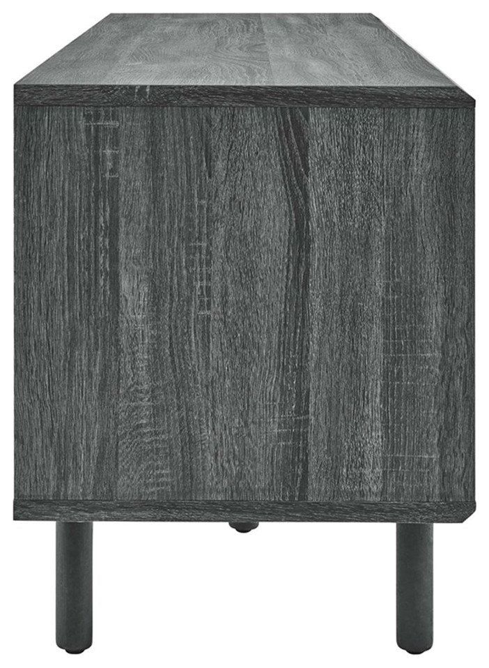 Modway Kurtis Mdf Particleboard Tv And Record Stand For Tvs Up To 65 ... throughout The Perfect Fit The Kurtis 47&quot; TV Stand Charcoal Explained