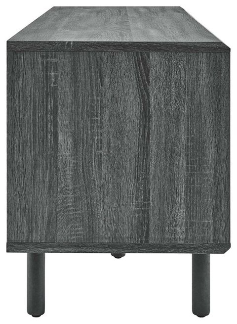 Modway Kurtis Mdf Particleboard Tv And Record Stand For Tvs Up To 65 ... throughout The Perfect Fit The Kurtis 47" TV Stand Charcoal Explained