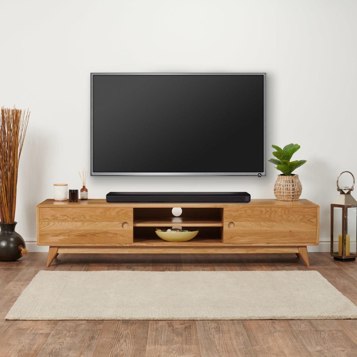 Oak Tv Stand with