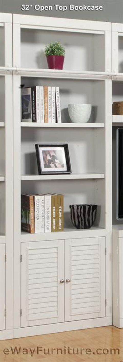 Parker House Boca Library Entertainment Wall in