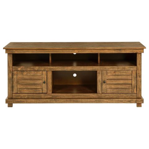 Payne 60 Inch Tv Stand Media Console In Distressed Brown By Coaster ... regarding The Durability and Design of the Payne 60" Distressed Java TV Stand