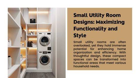 Ppt - The Best Small Utility Room Designs Featuring Luxury Wardrobes In ... throughout Maximizing Utility Expert Tips for Your Atlas Double Dresser