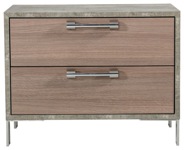 Exploring the Craftsmanship of the Quincy Brown Oak and Brushed Stainless Steel Chest